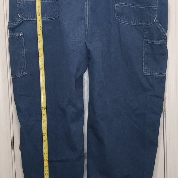 Men's Carhartt Carpenter Jeans, 48x30 - Picture 3 of 4